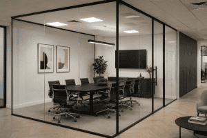 Newly handed-over office fit-out ready for the client's team to move in