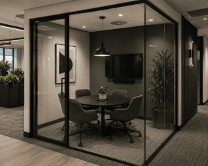 Office refurbishment delivered around a working business, phased out of hours