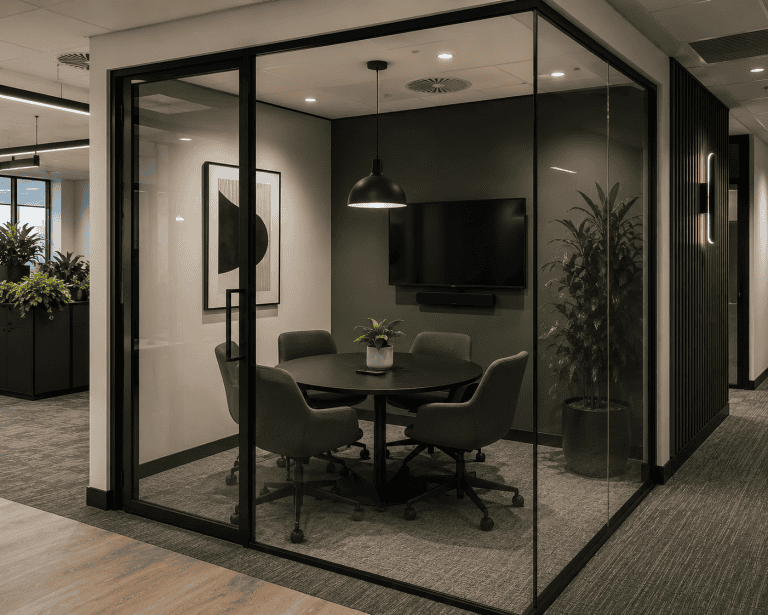 Office refurbishment delivered around a working business, phased out of hours