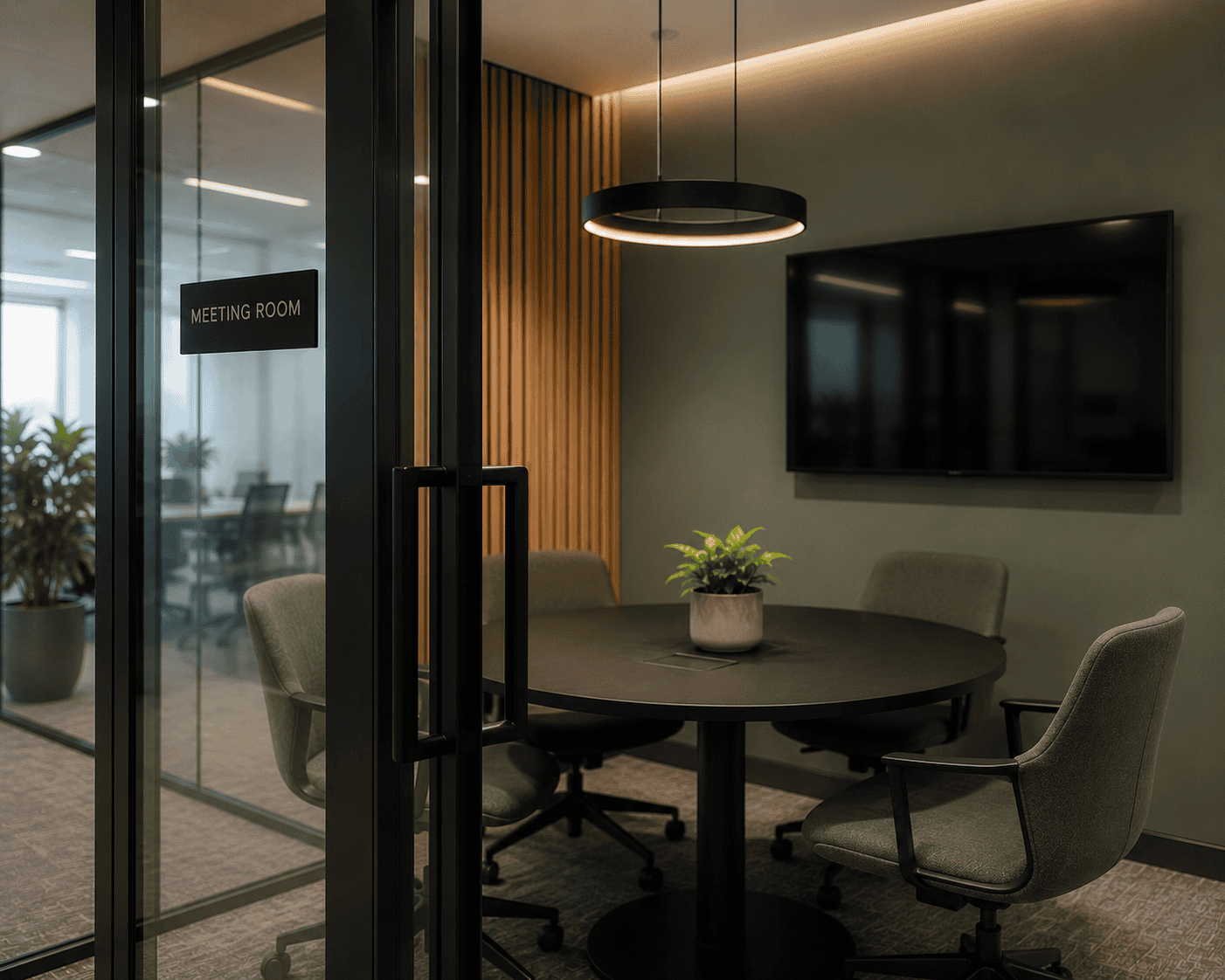 Completed office fit-out project for a London SME